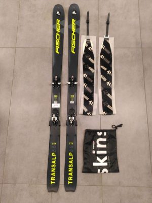 Set Fischer Transalper CTX 86 162cm