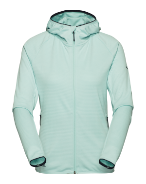 R4 Merino Waffle Hoody Jacket Women