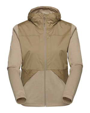 R4 Hybrid Merino Fleece Hoody Women