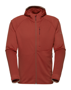 R4 Merino Waffle Hoody Jacket Men